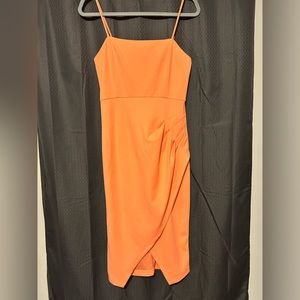Laundry By Shelli Segal Coral Midi Dress size 4